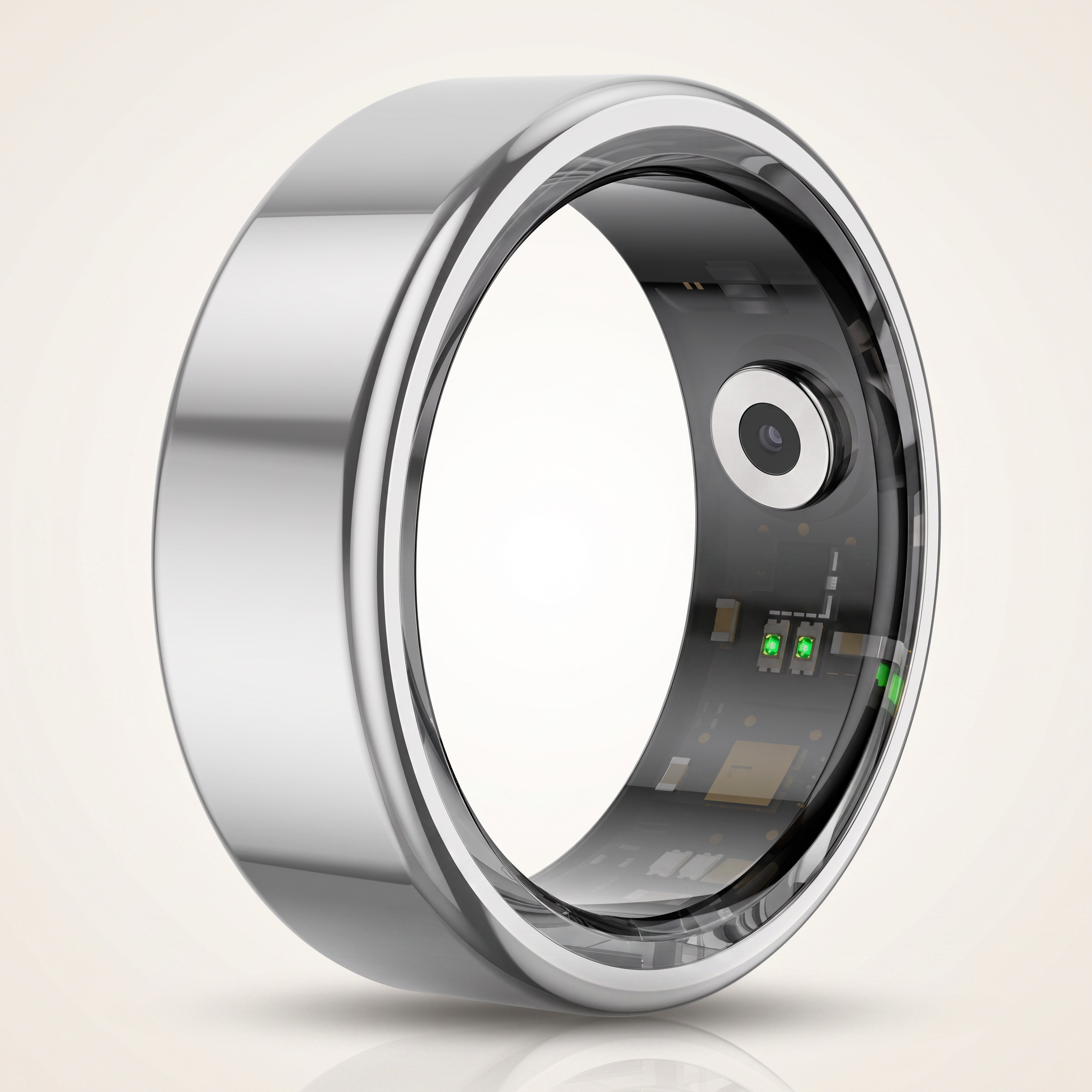 The Aurora Ring in silver